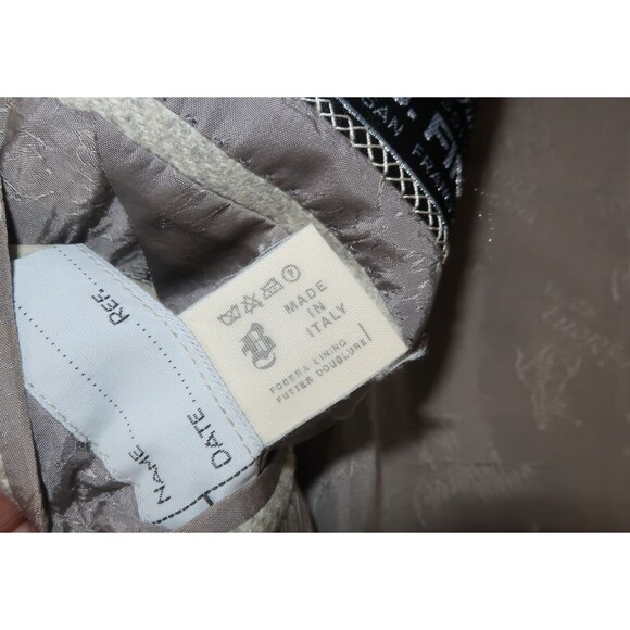 Vintage Brioni Cashmere Field Jacket Blazer Safari Sports Logo Buttons 42 52 - Picture 14 of 16